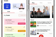 Health and Fitness Social Media App